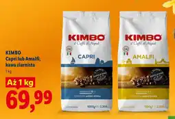 Lidl Kawa ziarnista Kimbo oferta