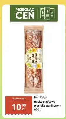 Biedronka Babka piaskowa o smaku waniliowym oferta