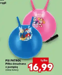 Kaufland Piłka dmuchana z pompką różne kolory oferta