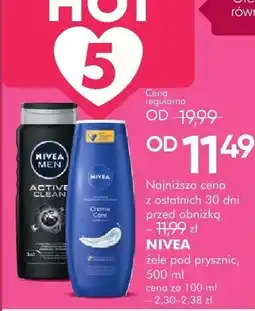 SuperPharm Żel pod prysznic Active Clean oferta