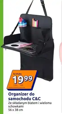 Action Organizer do samochodu ze składanym blatem i wieloma schowkami oferta