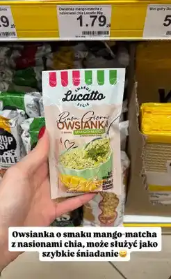 Dino Owsianka mango-matcha z nasionami chia oferta