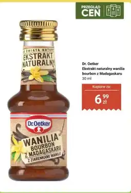 Biedronka Ekstrakt naturalny wanilia bourbon z Madagaskaru oferta
