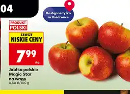Biedronka Jabłka Polski oferta