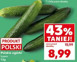 Kaufland Ogórki Polski oferta