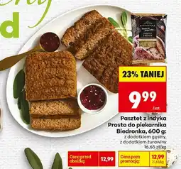 Biedronka Pasztet z indyka z dodatkiem gęsiny oferta