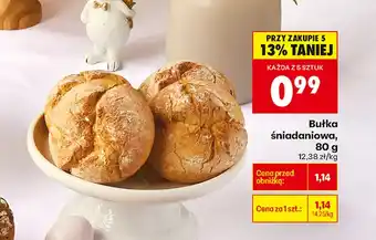 Biedronka Bułka śniadaniowa Śniadaniowa oferta