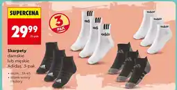 Biedronka Skarpety damskie lub męskie 3-pak oferta