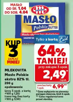 Kaufland Masło Mlekovita oferta