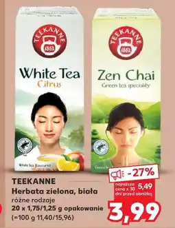 Kaufland Herbata zielona Teekanne oferta