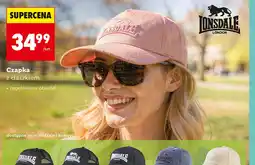 Biedronka Czapka z daszkiem Lonsdale oferta