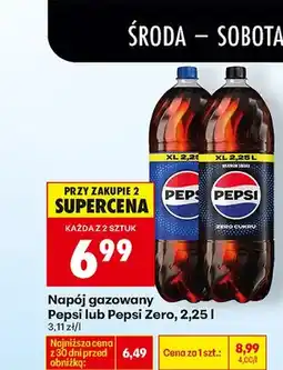 Biedronka Napój gazowany Pepsi oferta
