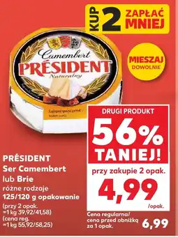 Kaufland Ser pleśniowy President oferta