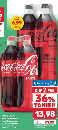 Kaufland Napój gazowany Coca-Cola oferta