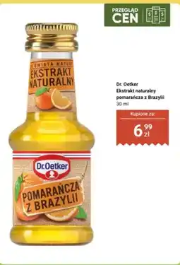 Biedronka Ekstrakt naturalny pomarańcza z Brazylii oferta