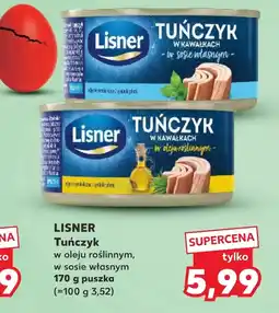 Kaufland Tuńczyk w sosie własnym Lisner oferta