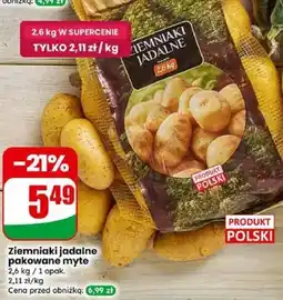 Dino Ziemniaki jadalne pakowane myte oferta