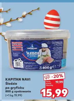 Kaufland Śledzie Kapitan Navi oferta