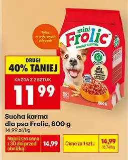 Biedronka Sucha karma dla psa oferta