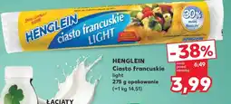 Kaufland Ciasto francuskie Henglein oferta