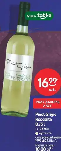 Żabka Wino Pinot Grigio Roccialta oferta