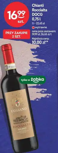 Żabka WINA DO 20 ZŁ PRZY ZAKUPIE 2 SZT oferta