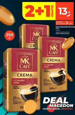 Dealz Kawa mielona MK Cafe Crema oferta