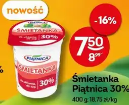 Żabka Śmietanka Piątnica 30% oferta