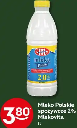 Żabka Mleko Polskie spożywcze 2% Mlekovita oferta