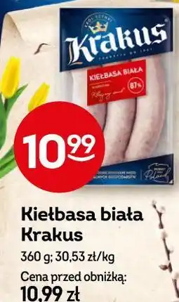 Żabka Kiełbasa biała Krakus oferta