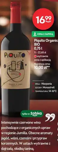 Żabka Piquito Organic BIO oferta