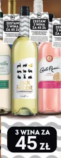 Żabka Zestaw 3 wina za 45 zł oferta