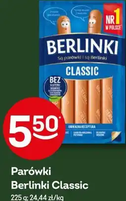 Żabka Parówki Berlinki Classic oferta