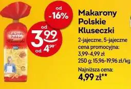 Żabka Makarony Polskie Kluseczki oferta
