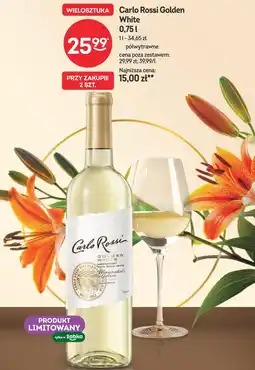 Żabka Carlo Rossi Golden White oferta