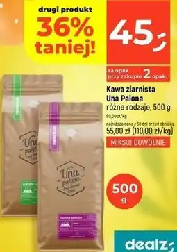 Dealz Kawa ziarnista Una Palona oferta