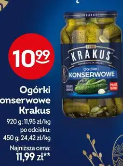 Żabka Ogórki konserwowe Krakus oferta