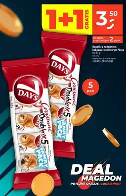 Dealz Rogaliki z nadzieniem kakaowo-waniliowym 7Days oferta