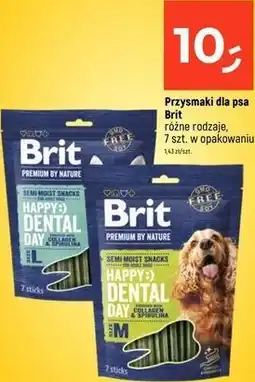 Dealz Przysmaki dla psa Brit różne rodzaje, 7 szt. w opakowaniu oferta