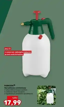 Kaufland Opryskiwacz ciśnieniowy 2 l Parkside oferta