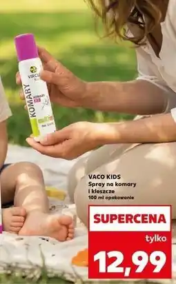 Kaufland Spray na komary i kleszcze dla dzieci Vaco Kids oferta