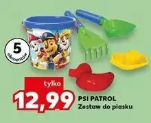 Kaufland Zestaw do piaskownicy psi patrol oferta