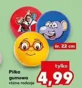 Kaufland Piłka gumowa 22 cm oferta