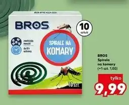 Kaufland Spirale na komary Bros oferta