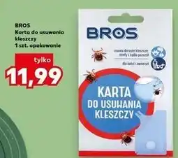 Kaufland Karta do usuwania kleszczy Bros oferta