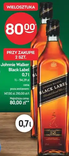 Żabka Johnnie Walker Black Label oferta