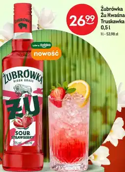 Żabka Żubrówka Żu Kwaśna Truskawka oferta