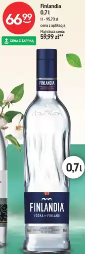 Żabka Wódka Finlandia oferta