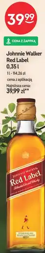 Żabka Johnnie Walker Red Label oferta