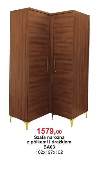Szafa narożna